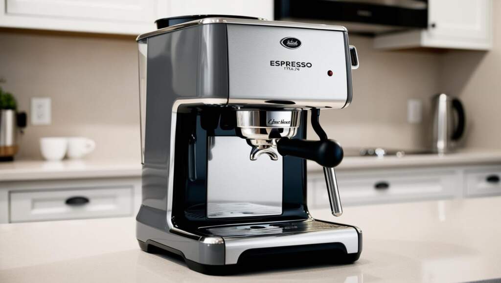 Cafeteira elétrica tipo espresso, café italiano