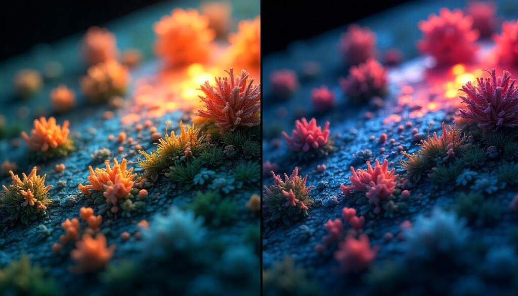 Diferença de cor e luz entre a TV QLed e TV OLed