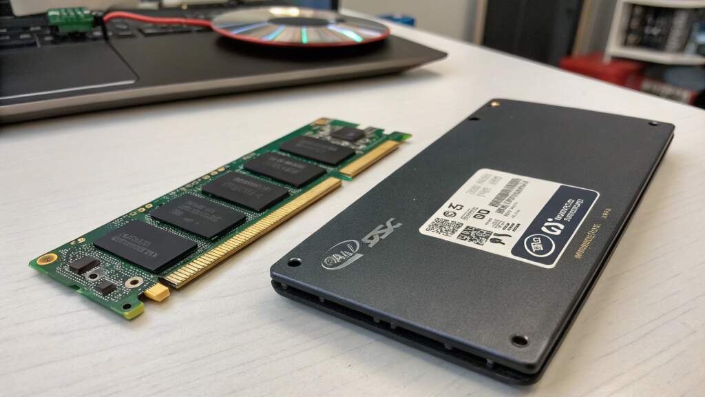 Up grade de hd para ssd e memória RAM