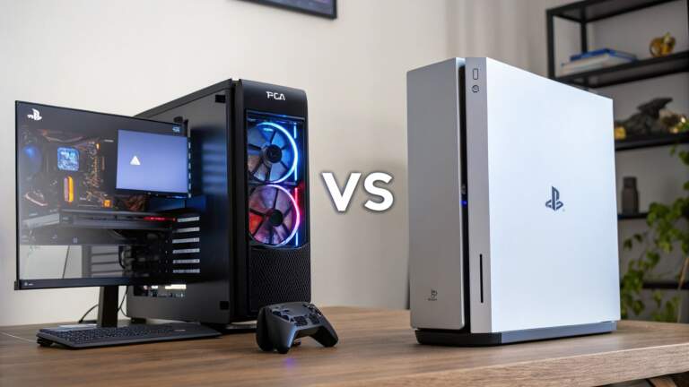 PC Gamer vs Console: Vantagens, Desvantagens e Como Montar Seu Setup Ideal