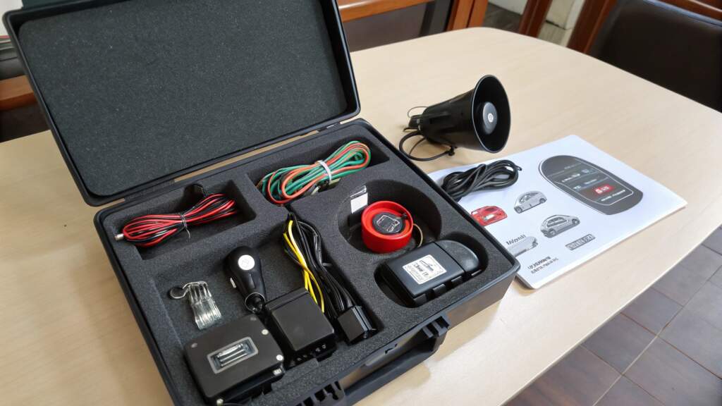 Kit de alarme de carro de alta qualidade